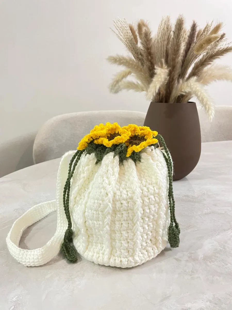 Sunflower Bouquet Bag