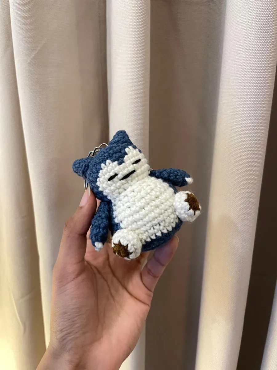 Snorlax Keychain