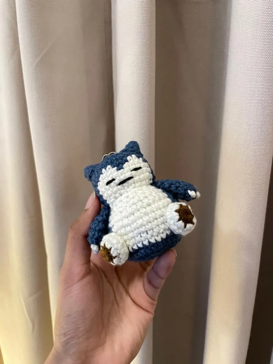 Snorlax Keychain
