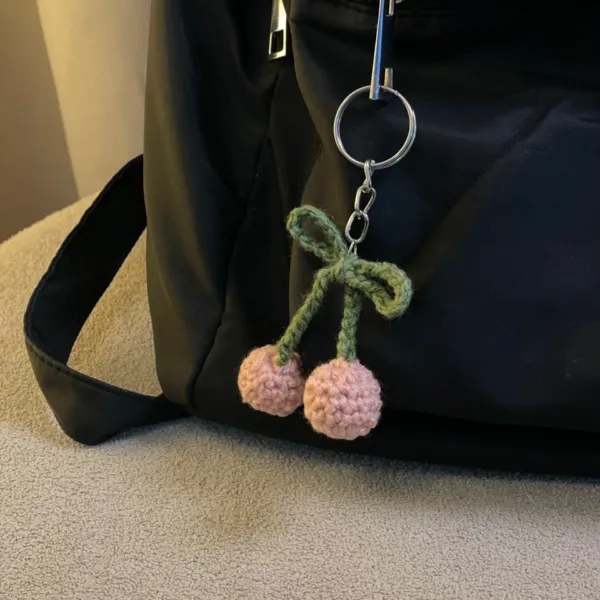 Cherry Keychain
