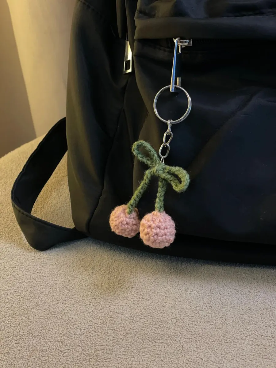 Cherry Keychain