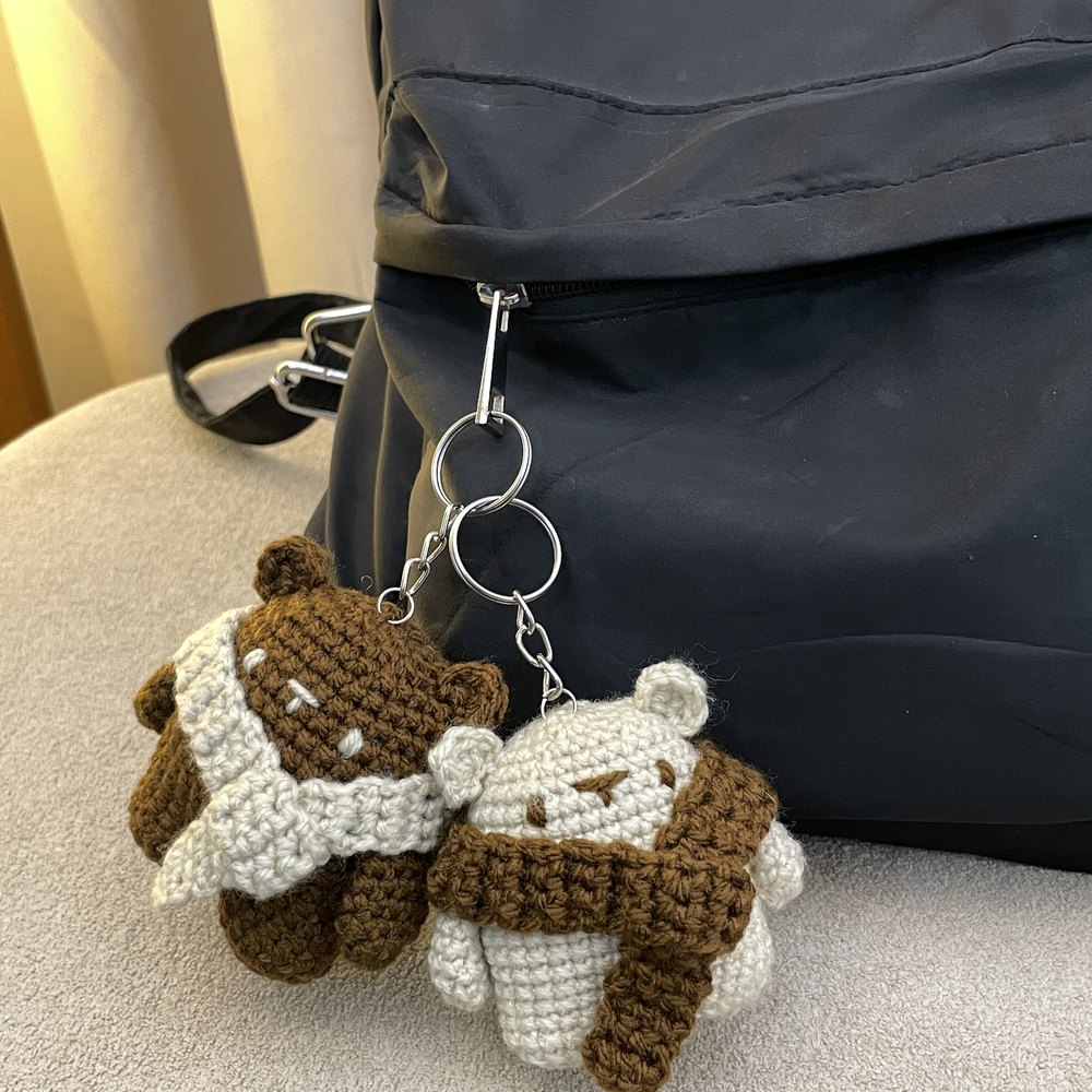 Bear Couple Keychains