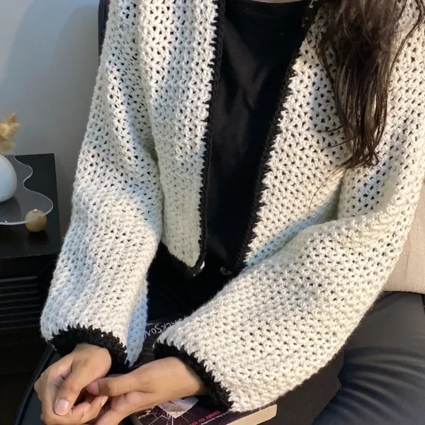 Mesh Cardigan