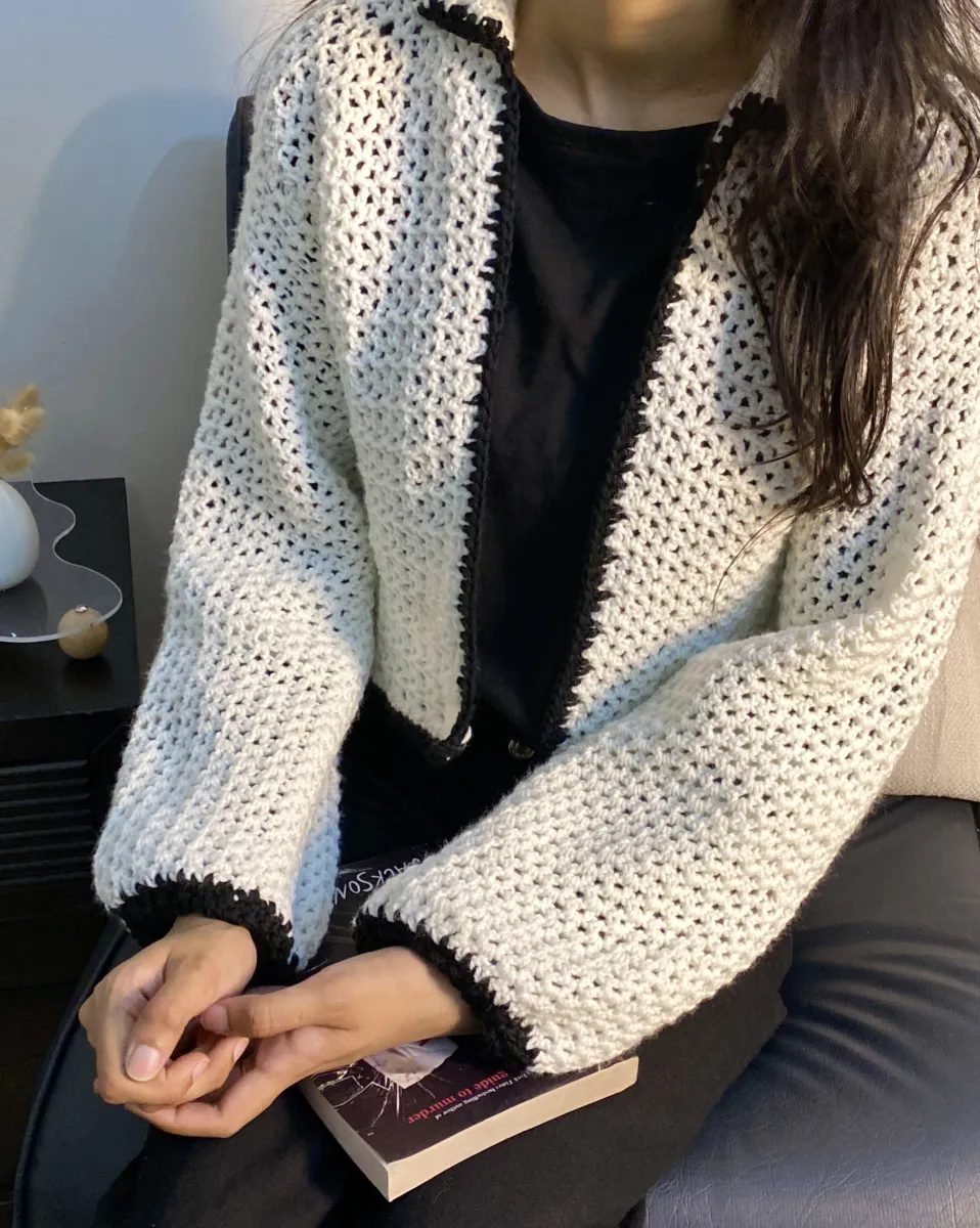 Mesh Cardigan