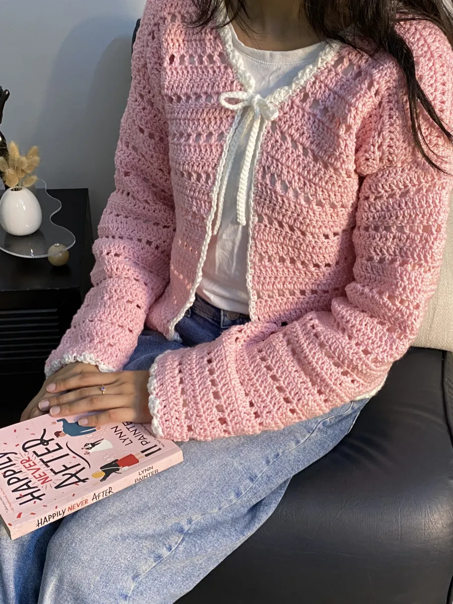 Bow Cardigan