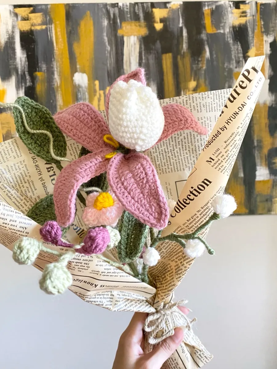 Plum Lilly Bouquet