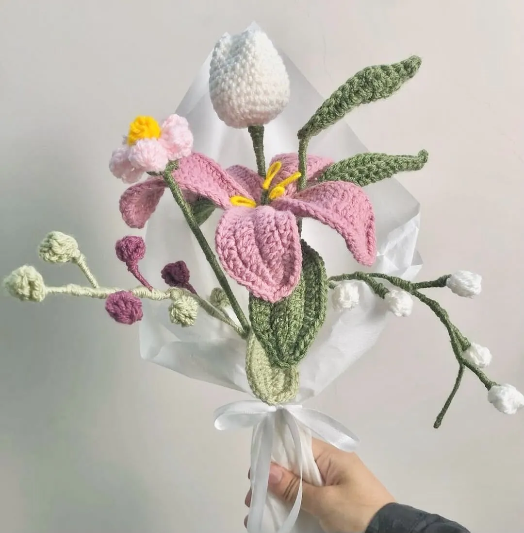 Plum Lilly Bouquet