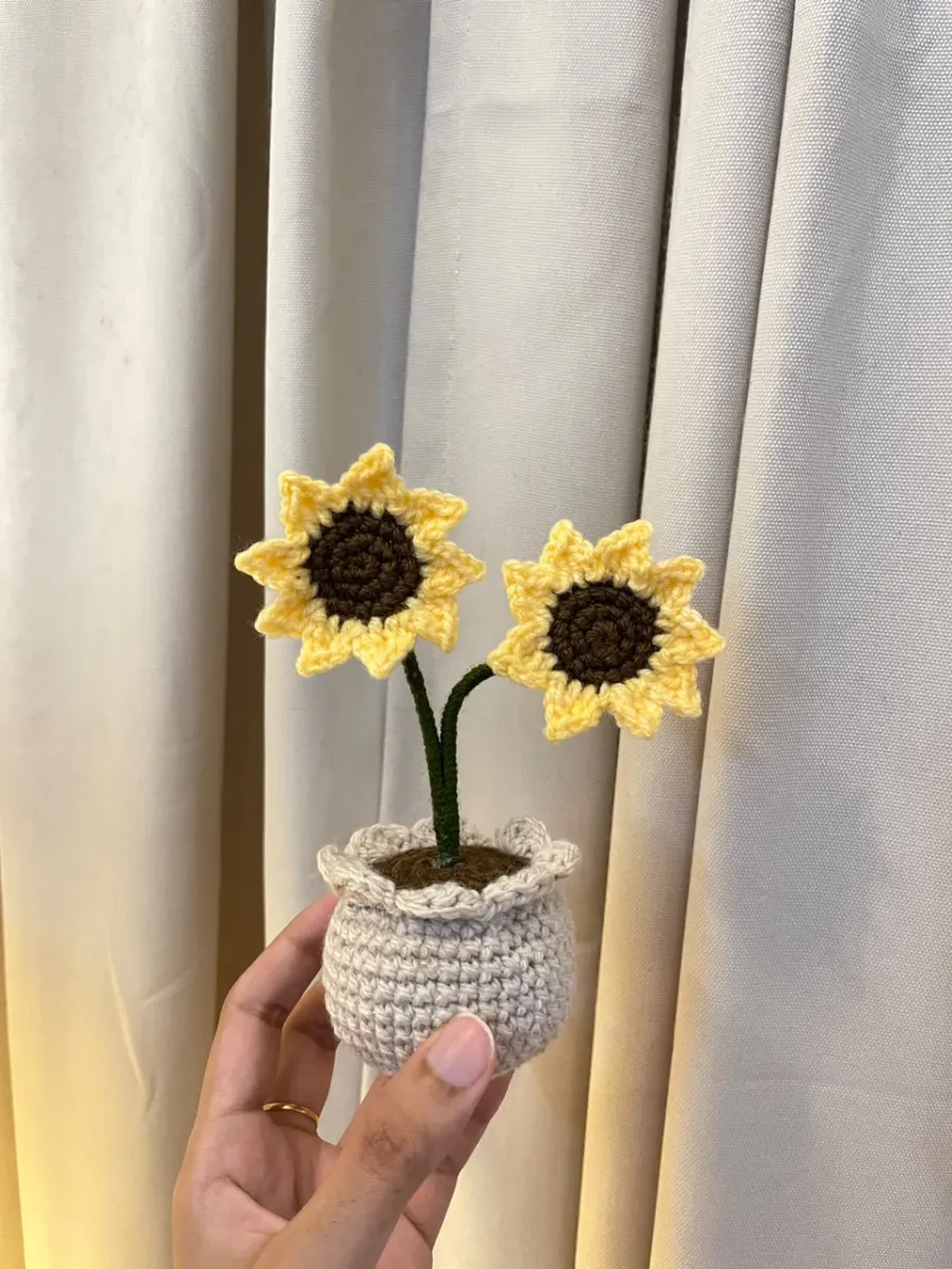 Sunflower Pot