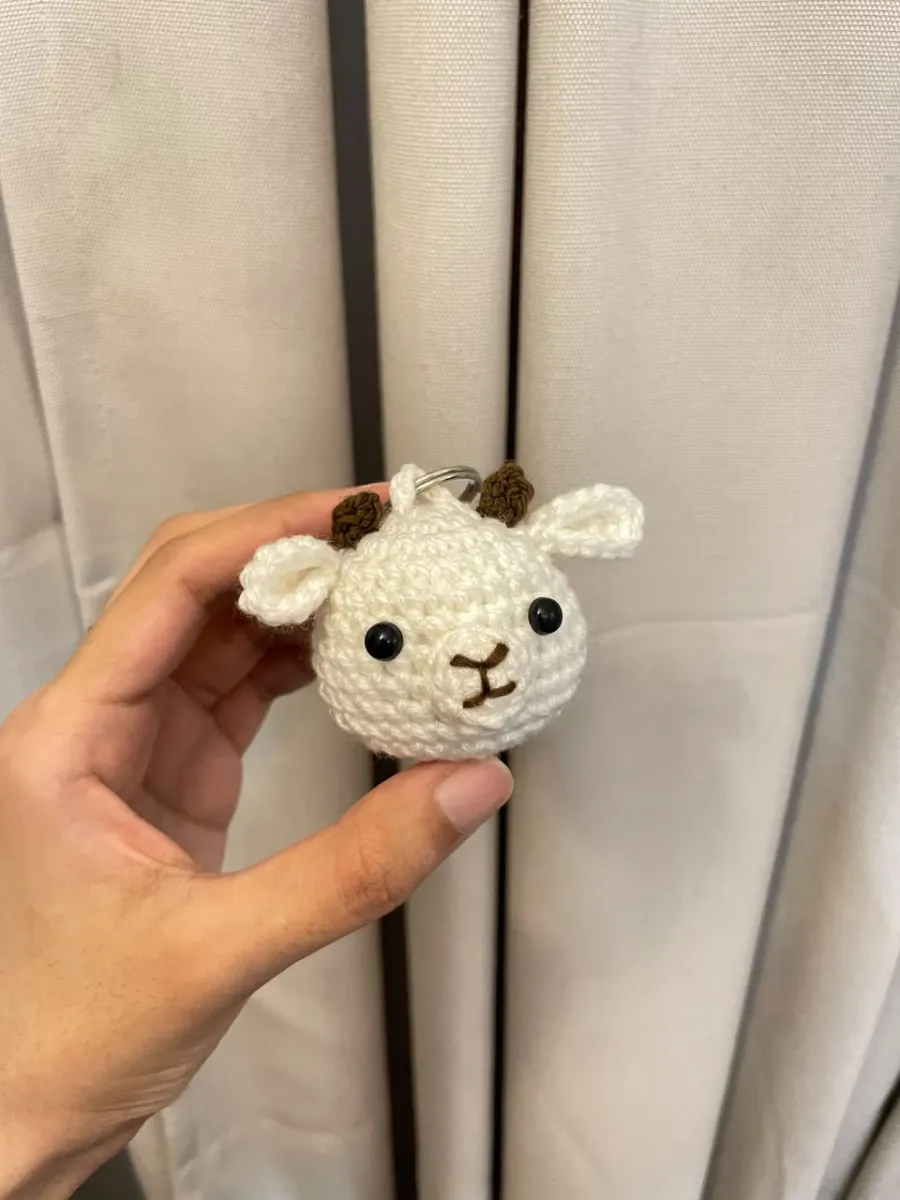 Goat Keychain