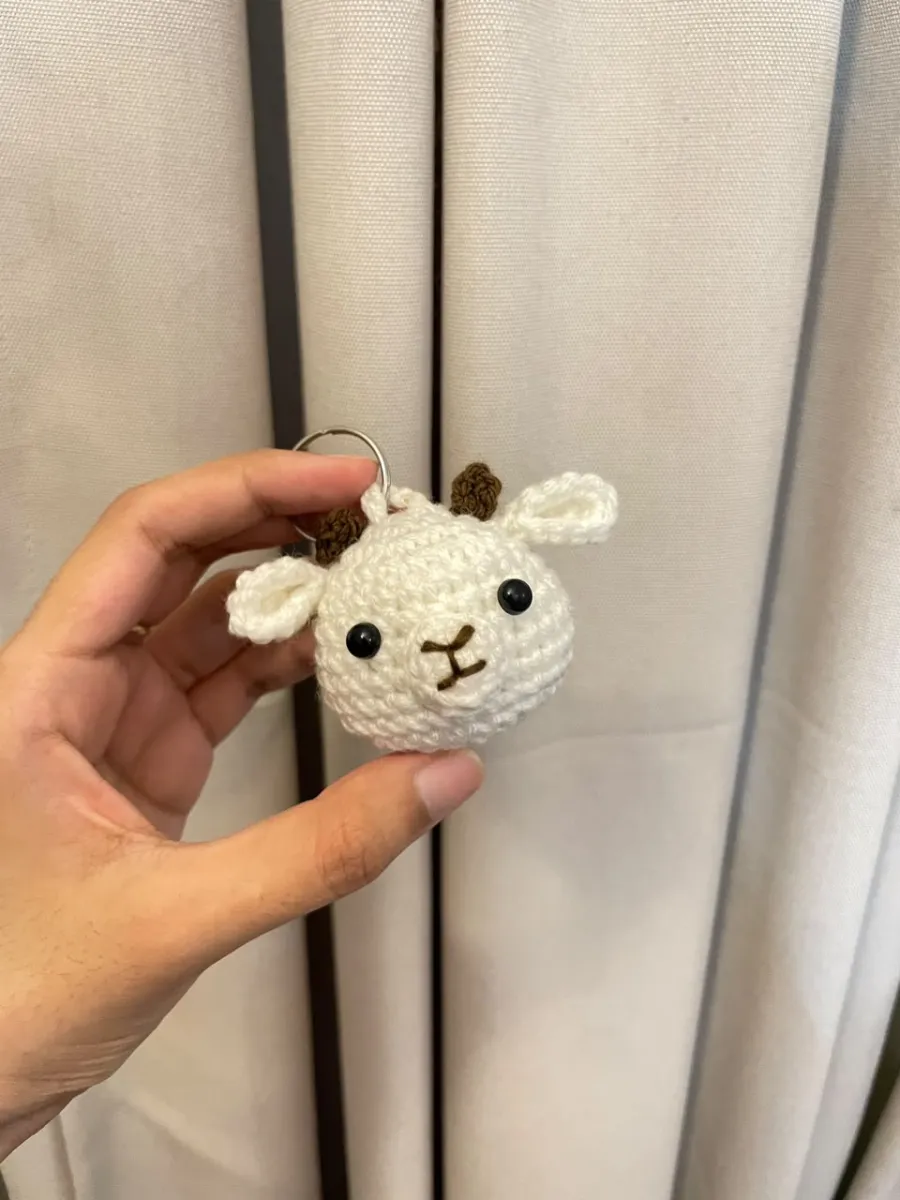 Goat Keychain